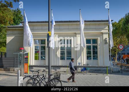 Touristeninformation,, Elisenbrunnen Friedrich-Wilhelm-Platz, Aix-la-Chapelle, Nordrhein-Westfalen, Deutschland Banque D'Images