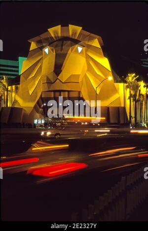 MGM Grand Hotel and Casino on the Strip à Las Vegas, Nevada Banque D'Images