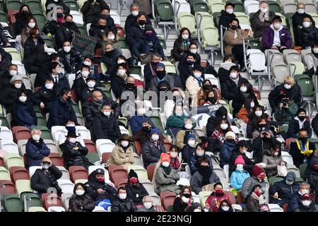 Tokyo, Japon. Crédit: MATSUO. 11 janvier 2021. Vue générale Rugby : le 57e championnat de rugby de l'université du Japon finale entre l'université de Tenri 55-28 Université de Waseda au stade national de Tokyo, Japon. Credit: MATSUO .K/AFLO SPORT/Alay Live News Banque D'Images
