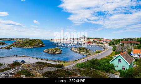 High angle view of coast Banque D'Images