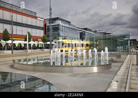 Wiener platz à Dresde. Allemagne Banque D'Images