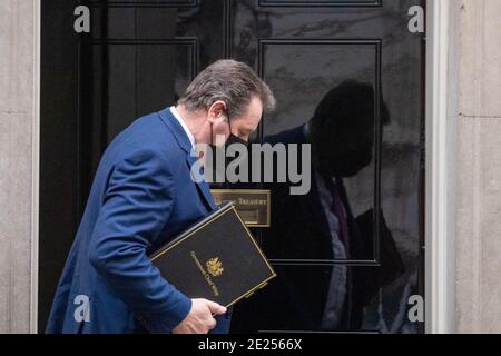 Londres, Royaume-Uni. 12 janvier 2021. Mark Spenser, whip en chef, arrive à une réunion du cabinet au 10 Downing Street Londres. Crédit : Ian Davidson/Alay Live News Banque D'Images