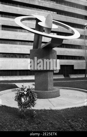 Monument à Nicolaus Copernic. Philadelphie, États-Unis, 1976 Banque D'Images