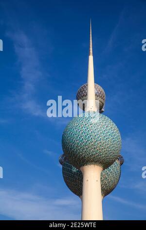 Le Koweït, Koweït City, Koweït Towers Banque D'Images