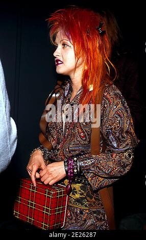 Cyndi Lauper 1985 crédit: Ralph Dominguez/MediaPunch Banque D'Images
