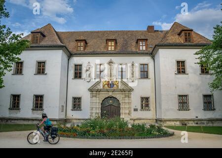 Altes Schloß, Bad Muskau, Sachsen, Allemagne Banque D'Images