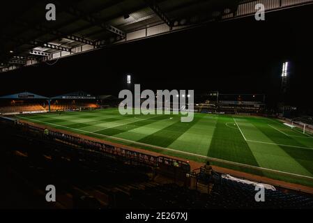 Brunton Park est un stade de football et la maison de Carlisle United. Il est situé dans la ville de Carlisle, Cumbria. Banque D'Images