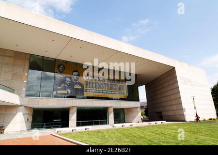 National Constitution Center à Philadelphie, Etats-Unis. Le musée inetractive raconte l'histoire de la constitution américaine. Banque D'Images