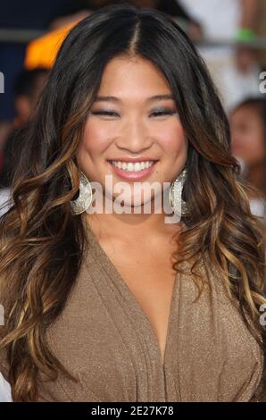 Jenna Ushkowitz, la première de Glee 3D concert Movie au Regency Village Theatre de Westwood, Californie. 6 août 2011. (Photo : Jenna Ushkowitz). Photo de Baxter/ABACAPRESS.COM Banque D'Images