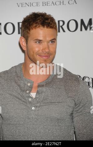 Kellan Lutz participe au lancement des collections d'automne principales Dylan George & Abbot qui se sont tenues à Nordstrom au Grove à Los Angeles, Californie, États-Unis, le 11 août 2011. Photo par Graylock/ABACAPRESS.COM Banque D'Images