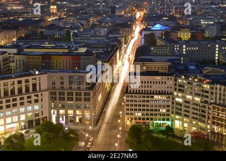 Leipziger Strasse, Leipziger Platz, Mall of Berlin, Mitte, Berlin, Allemagne Banque D'Images