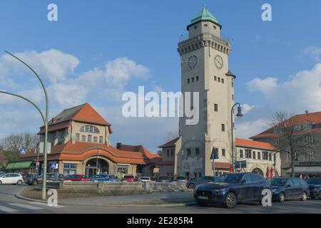 Ludolfingerplatz, Kasinoturm, Frohnau, Reinickendorf, Berlin, Allemagne Banque D'Images