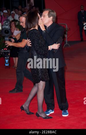 Le réalisateur William Friedkin et Sherry Lansing arrivent pour le tapis rouge de la première de 'Killer Joe' lors du 68e Festival International du film de Venise au Palazzo del Casino le 8 septembre 2011 à Venise, Italie. Photo de Nicolas Genin/ABACAPRESS.COM Banque D'Images