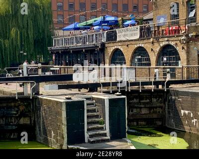 Camden Lock, Camden Town, London, Royaume-Uni Banque D'Images