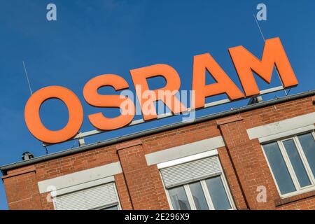 Osram Werk, Nonnendammallee, Siemensstadt, Spandau, Berlin, Deutschland Banque D'Images