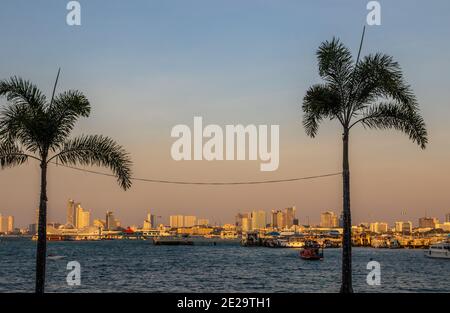 Plage à Pattaya Thaïlande Asie du Sud-est Banque D'Images