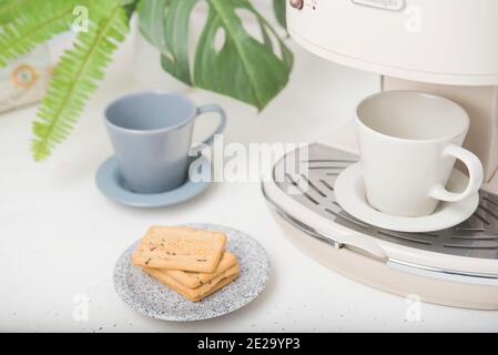 Marqueur à café professionnel pour la maison Banque D'Images