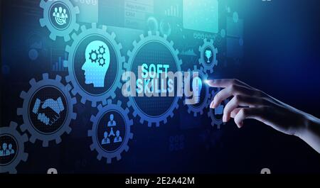 Concept des ressources humaines en RH : compétences générales et responsabilité personnelle en matière de forme physique Banque D'Images