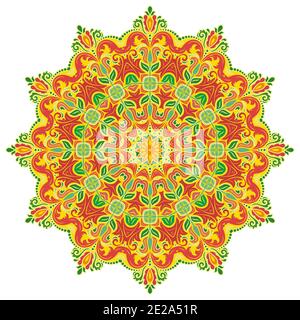 Abstract Pattern Oriental Banque D'Images