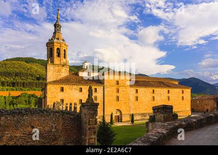 Monastère de San Millan de Yuso à San Millan de la Cogolla, la Rioja, Espagne. San Millan de Yuso et le San Millan de Suso voisin sont un monde de l'UNESCO Banque D'Images