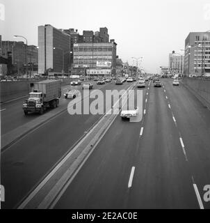 Paysage urbain. Philadelphie, États-Unis, 1976 Banque D'Images