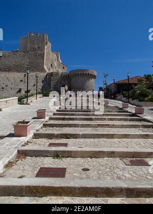 Château de Badiali, îles San Nicola, archipel des Tremiti, Pouilles, Italie Banque D'Images