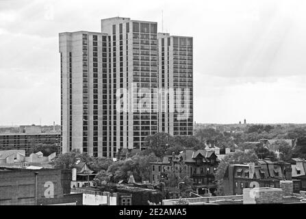 Paysage urbain. Philadelphie, États-Unis, 1976 Banque D'Images