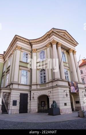 Stavovské divadlo, théâtre des Estates, vieille ville, Prague, République tchèque Banque D'Images