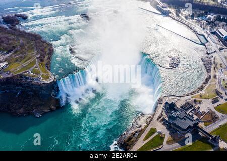 Horseshoe Falls, Niagara Falls, Ontario, Canada Banque D'Images