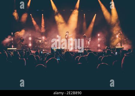 Gary Numan se présente à Liverpool, en Angleterre, au Royaume-Uni. Banque D'Images