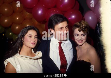 Demi Moore Joseph Bologna et Michelle Johnson 1984 crédit: Ralph Dominguez/MediaPunch crédit: Ralph Dominguez/MediaPunch Banque D'Images