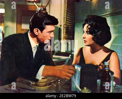 BUTTERFIELD 8 1960 film MGM avec Elizabeth Taylor et Laurence Harvey Banque D'Images