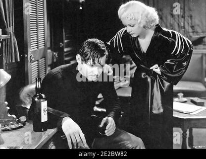 CHINA SEAS 1935 film MGM avec Jean Harlow et Clark Pignon Banque D'Images