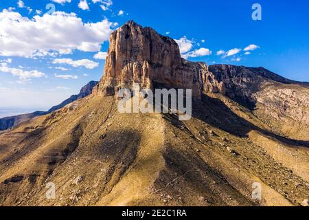 El Capitan, parc national des Guadalupe Mountains, Texas, États-Unis Banque D'Images