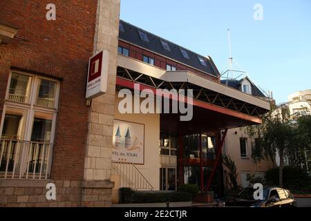 Hôtel Carlton un hôtel du palais de Lille, nord de la France, 15 octobre 2011. Plusieurs membres du personnel de l'hôtel ont été arrêtés ce mois-ci suite à des allégations selon lesquelles la prostitution enfantine y était conduite. Photo de Sylvain Lefevre/ABACAPRESS.COM Banque D'Images