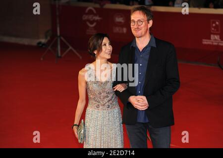 Michelle Yeoh et David Thewlis assistent à la projection « la Dame » du Festival du film de Rome, le 27 octobre 2011 à Rome, en Italie. Photo d'Aurore Marechal/ABACAPRESS.COM Banque D'Images