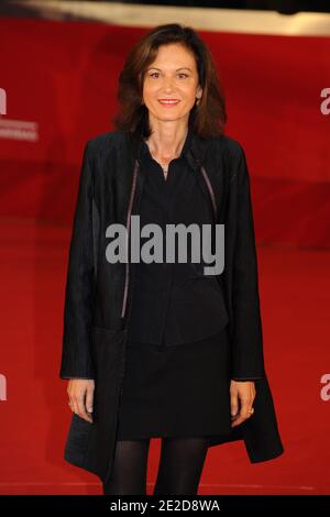 La Directrice Anne Fontaine arrive pour la projection de 'mon Pire Cauchemard' lors du 6ème Festival International du film de Rome, à Rome, Italie, le 30 octobre 2011. Photo d'Aurore Marechal/ABACAPRESS.COM Banque D'Images