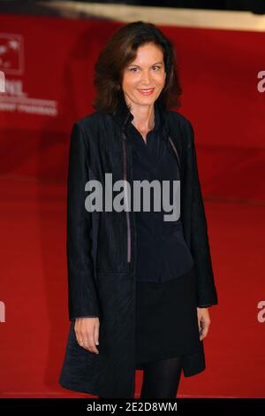 La Directrice Anne Fontaine arrive pour la projection de 'mon Pire Cauchemard' lors du 6ème Festival International du film de Rome, à Rome, Italie, le 30 octobre 2011. Photo d'Aurore Marechal/ABACAPRESS.COM Banque D'Images