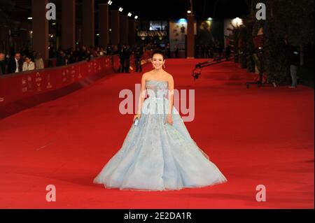 Zhang Ziyi participe à la projection « Love for Life » du 6e Festival international du film de Rome à l'Auditorium Parco Della Musica le 2 novembre 2011 à Rome, en Italie. Photo de: Aurore Marechal/ABACAPRESS.COM Banque D'Images