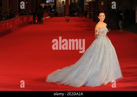 Zhang Ziyi participe à la projection « Love for Life » du 6e Festival international du film de Rome à l'Auditorium Parco Della Musica le 2 novembre 2011 à Rome, en Italie. Photo de: Aurore Marechal/ABACAPRESS.COM Banque D'Images