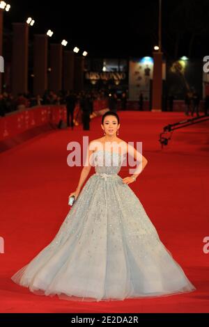 Zhang Ziyi participe à la projection « Love for Life » du 6e Festival international du film de Rome à l'Auditorium Parco Della Musica le 2 novembre 2011 à Rome, en Italie. Photo de: Aurore Marechal/ABACAPRESS.COM Banque D'Images