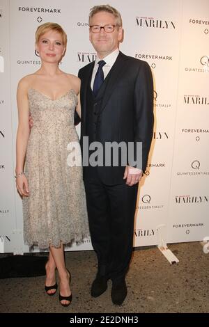 Michelle Williams et Kenneth Branagh assistent à la première de la « semaine My week with Marilyn » de Weinstein Company à New York, New York, États-Unis, le 13 novembre 2011. Photo par Elizabeth Pantaleo/ABACAPRESS.COM Banque D'Images