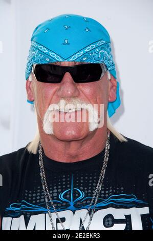 Hulk Hogan arrive aux « Video Game Awards 2011 » de Spike TV, qui se tiennent aux studios Sony le 10 décembre 2011 à Los Angeles, Californie, États-Unis. Photo de Lionel Hahn/ABACAPRESS.COM Banque D'Images