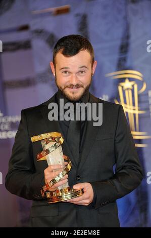 Daniel Henshal reçoit la meilleure performance d'un acteur de 'Snowtown' lors de la cérémonie de clôture dans le cadre du 11ème Festival du film de Marrakech à Marrakech, au Maroc, le 10 décembre 2011. Photo de Nicolas Briquet/ABACAPRESS.COM Banque D'Images