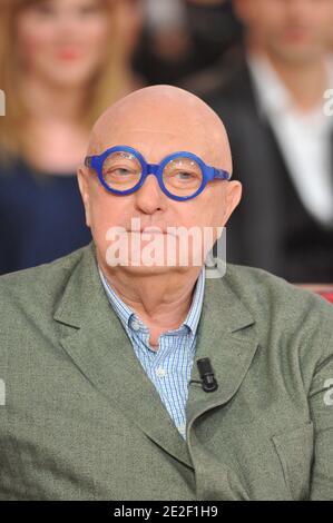 Jean-Pierre Coffe à l'enregistrement de vivre Dimanche le 2 novembre 2011 à Paris, France. Photo de Max Colin/ABACAPRESS.COM Banque D'Images