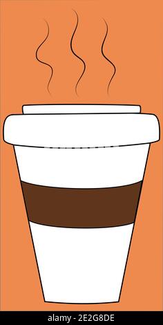 Tasse de café vector illustration Illustration de Vecteur
