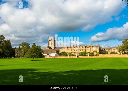 Merton College, Oxford; fait partie de l'Université d'Oxford, en Angleterre. Banque D'Images