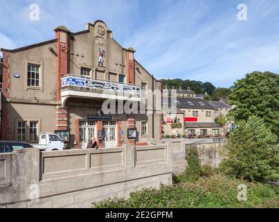 Le cinéma historique Picturedrome et la salle de musique de Holmfirth, West Yorkshire Banque D'Images