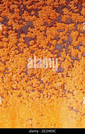 Texture rouille grunge arrière-plan d'un panneau texturé en fonte métallique d'époque rouillée, image de stock photo Banque D'Images