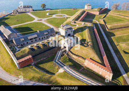 Old fort Niagara (Star fort est fort Niagara), Youngstown, comté de Niagara, NY, États-Unis Banque D'Images